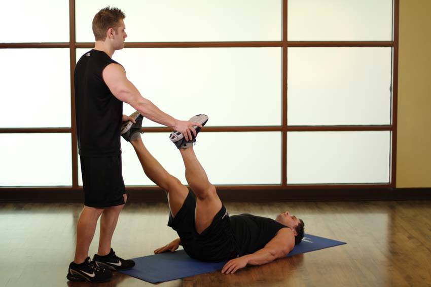 Alternative demonstration of Adductor/Groin exercise