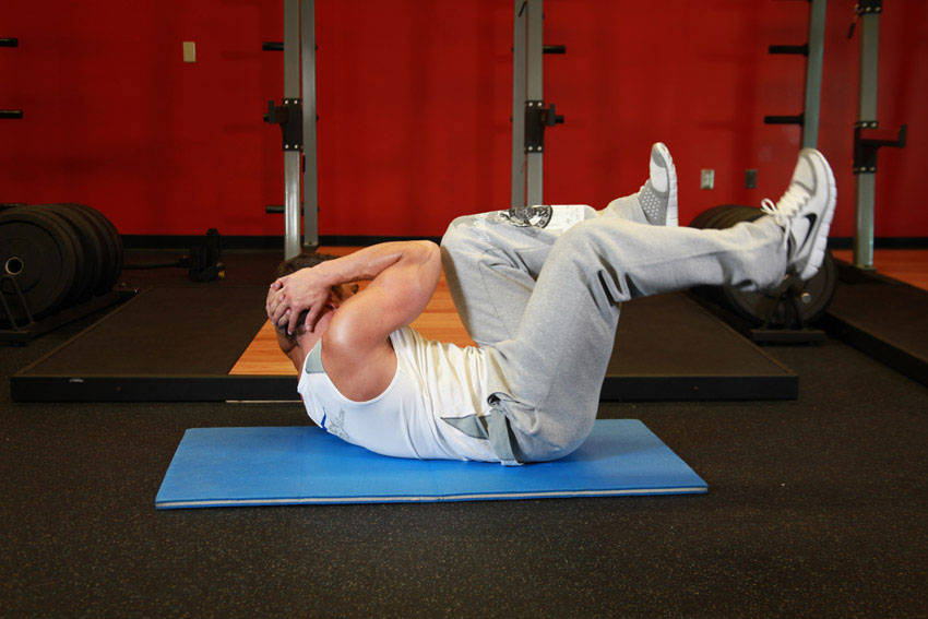 Alternative demonstration of Air Bike exercise