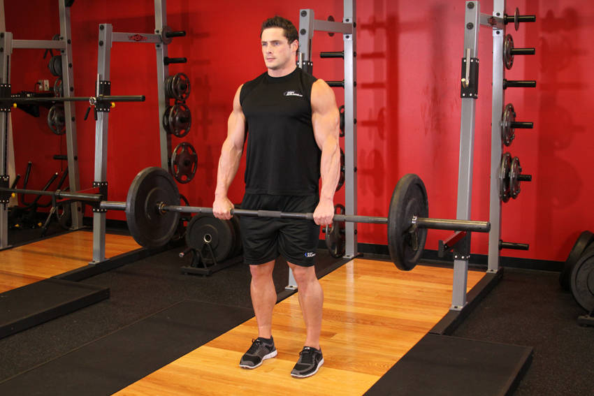 Alternative demonstration of Barbell Deadlift exercise