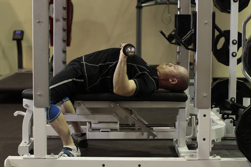 Alternative demonstration of Bench Press - Powerlifting exercise