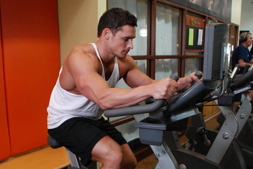 Alternative demonstration of Bicycling, Stationary exercise