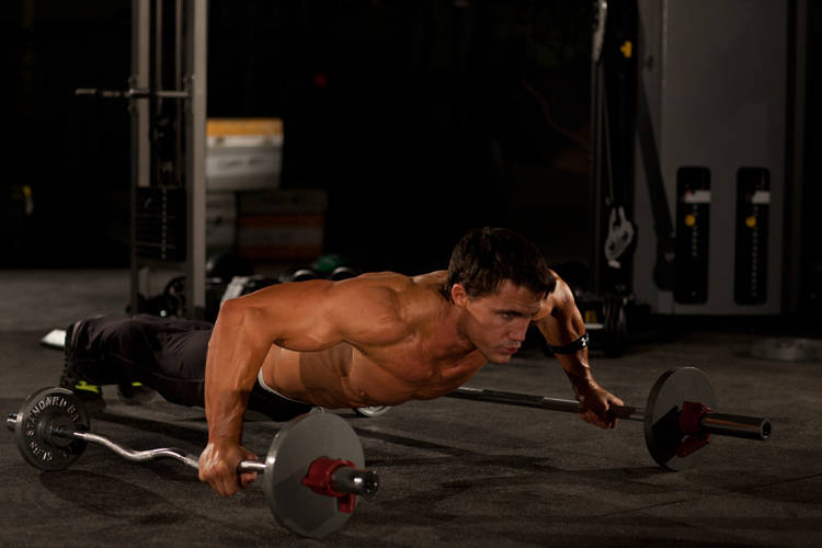 Alternative demonstration of Bodyweight Flyes exercise
