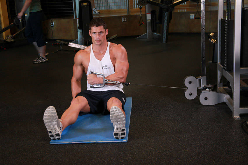 Alternative demonstration of Cable Internal Rotation exercise