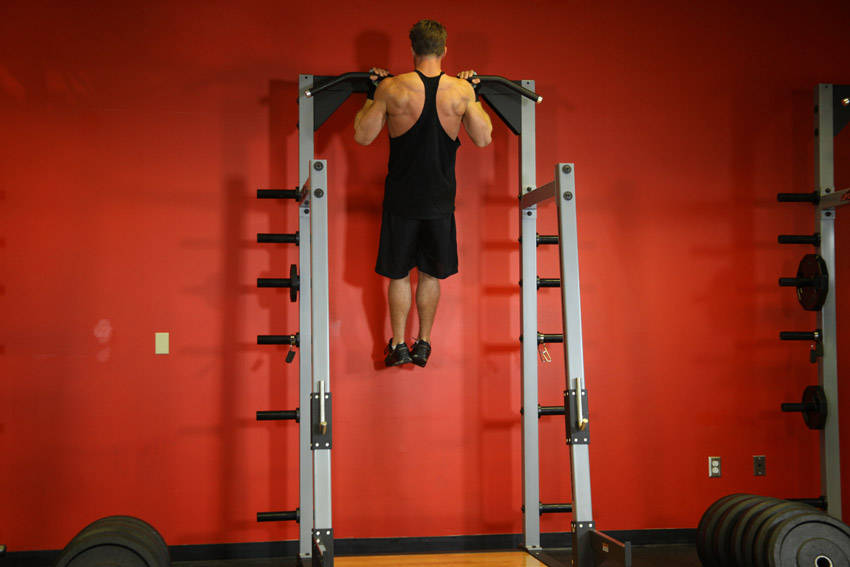 Alternative demonstration of Chin-Up exercise