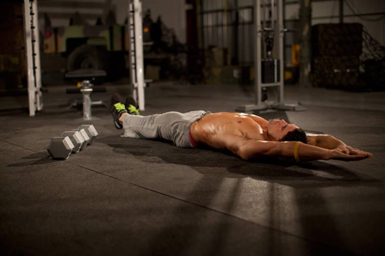 Demonstration of Cocoons exercise showing proper form and technique