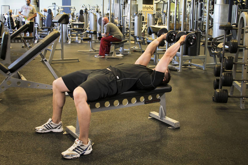 Alternative demonstration of Dumbbell Tricep Extension -Pronated Grip exercise