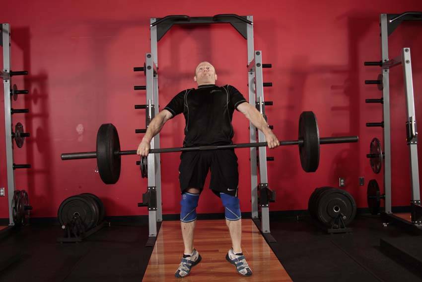 Alternative demonstration of Hang Snatch exercise