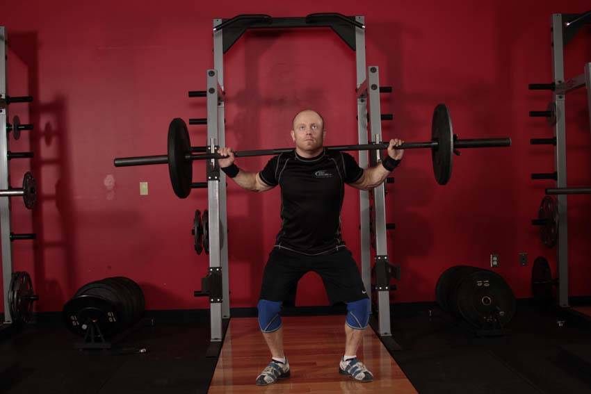 Alternative demonstration of Heaving Snatch Balance exercise