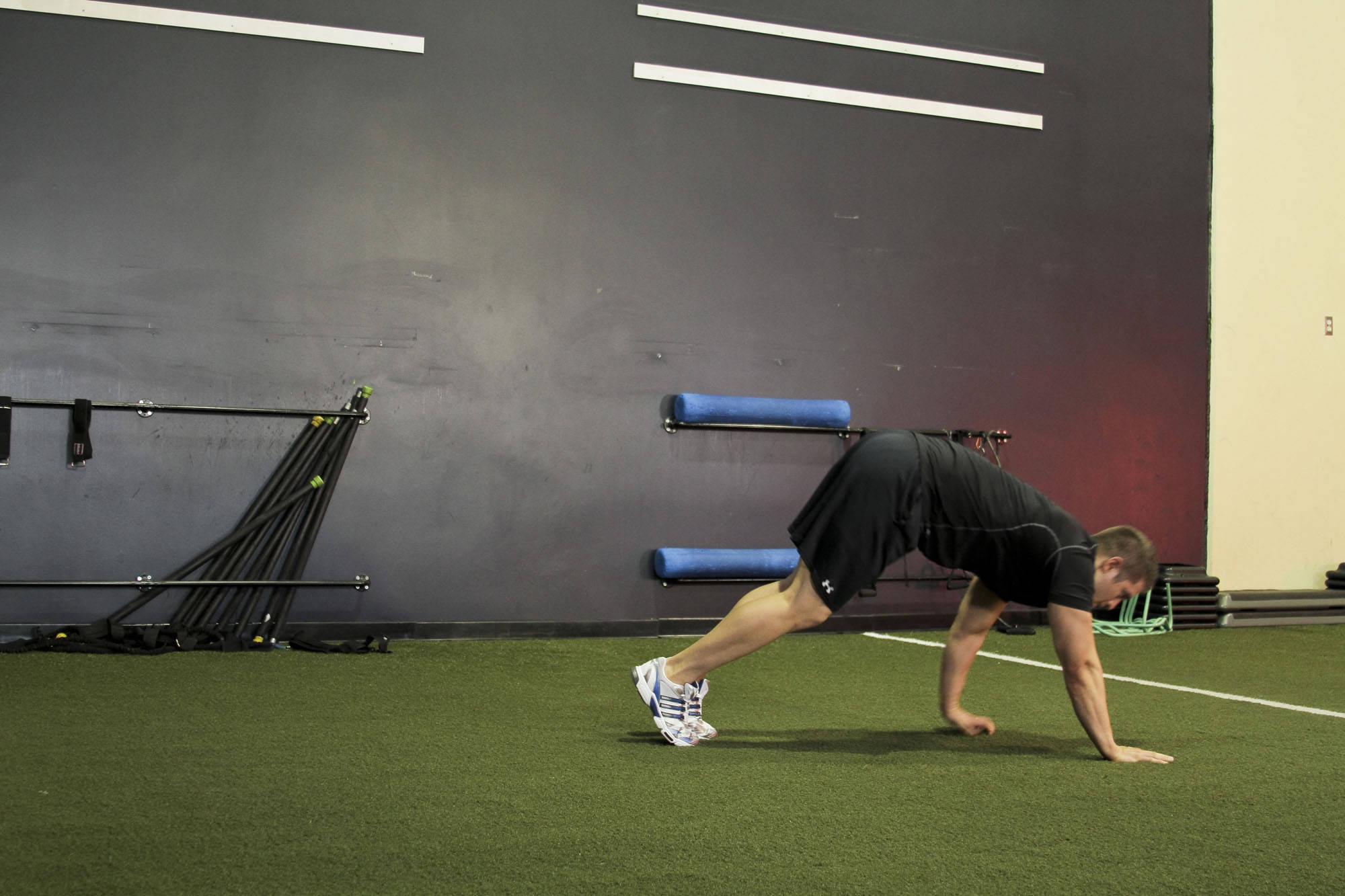 Alternative demonstration of Inchworm exercise