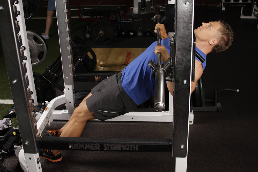 Alternative demonstration of Inverted Row exercise