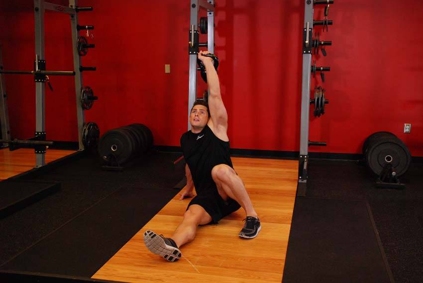 Alternative demonstration of Kettlebell Turkish Get-Up (Squat style) exercise