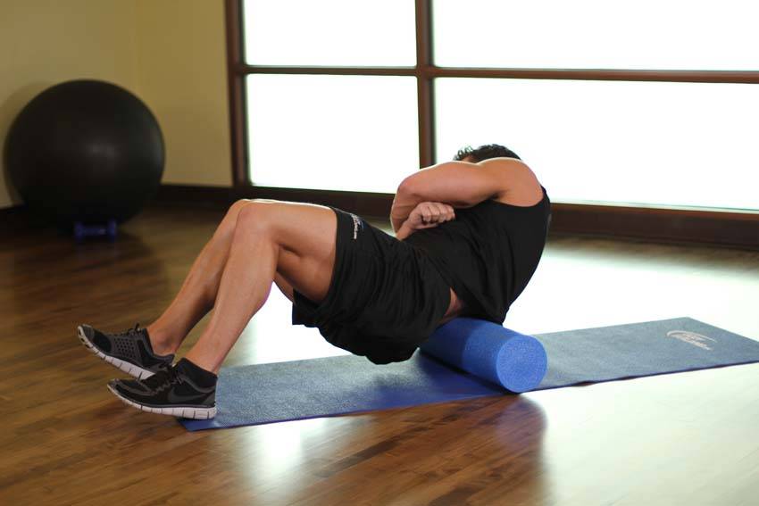 Alternative demonstration of Lower Back-SMR exercise