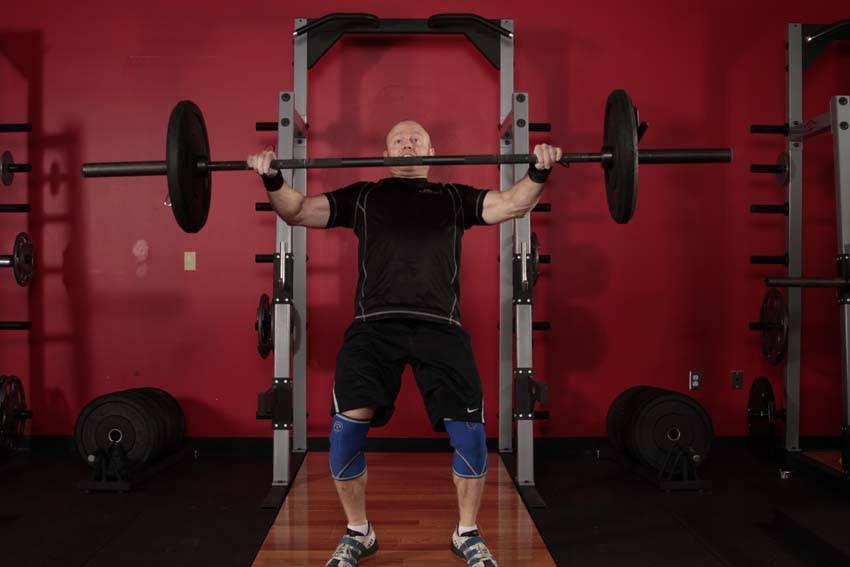 Alternative demonstration of Muscle Snatch exercise