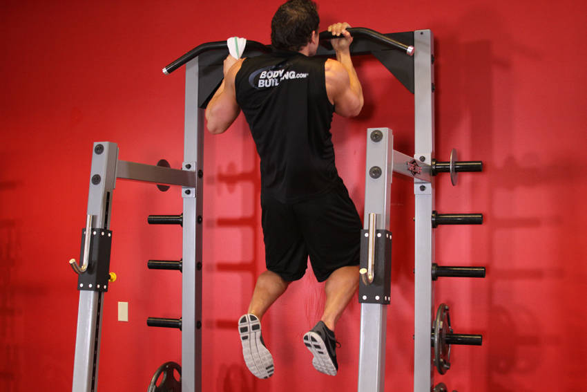 Alternative demonstration of One Arm Chin-Up exercise