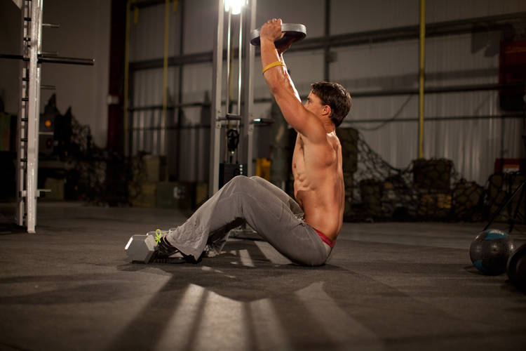 Alternative demonstration of Otis-Up exercise