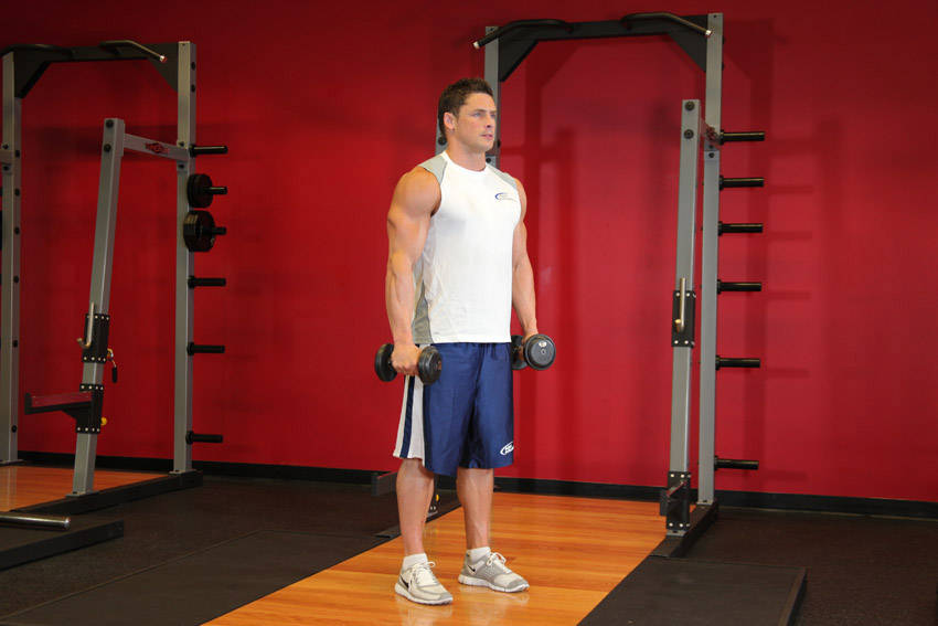 Demonstration of Power Partials exercise showing proper form and technique
