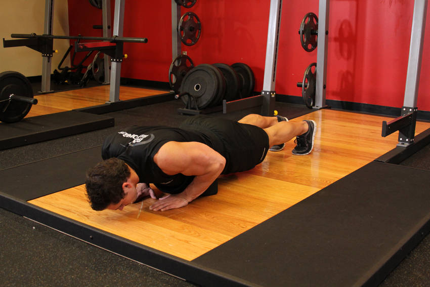 Alternative demonstration of Push-Ups - Close Triceps Position exercise