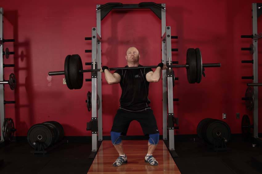 Alternative demonstration of Push Press exercise