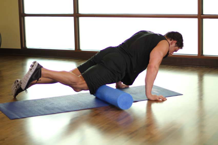 Alternative demonstration of Quadriceps-SMR exercise
