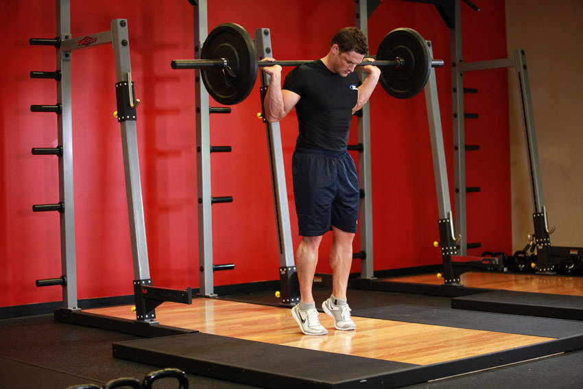 Alternative demonstration of Rocking Standing Calf Raise exercise