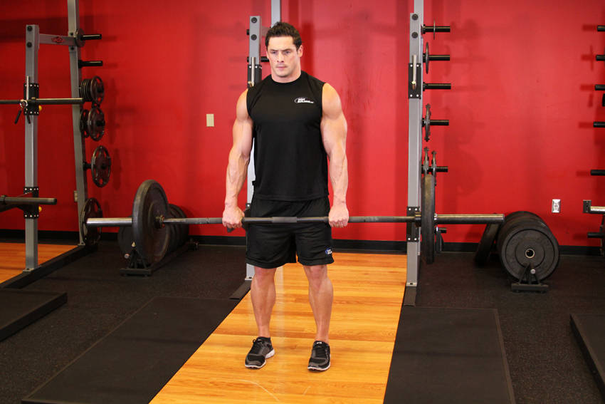 Alternative demonstration of Romanian Deadlift exercise