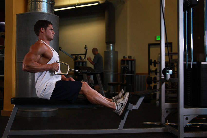 Alternative demonstration of Seated One-arm Cable Pulley Rows exercise