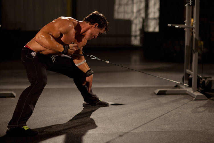 Alternative demonstration of Shotgun Row exercise