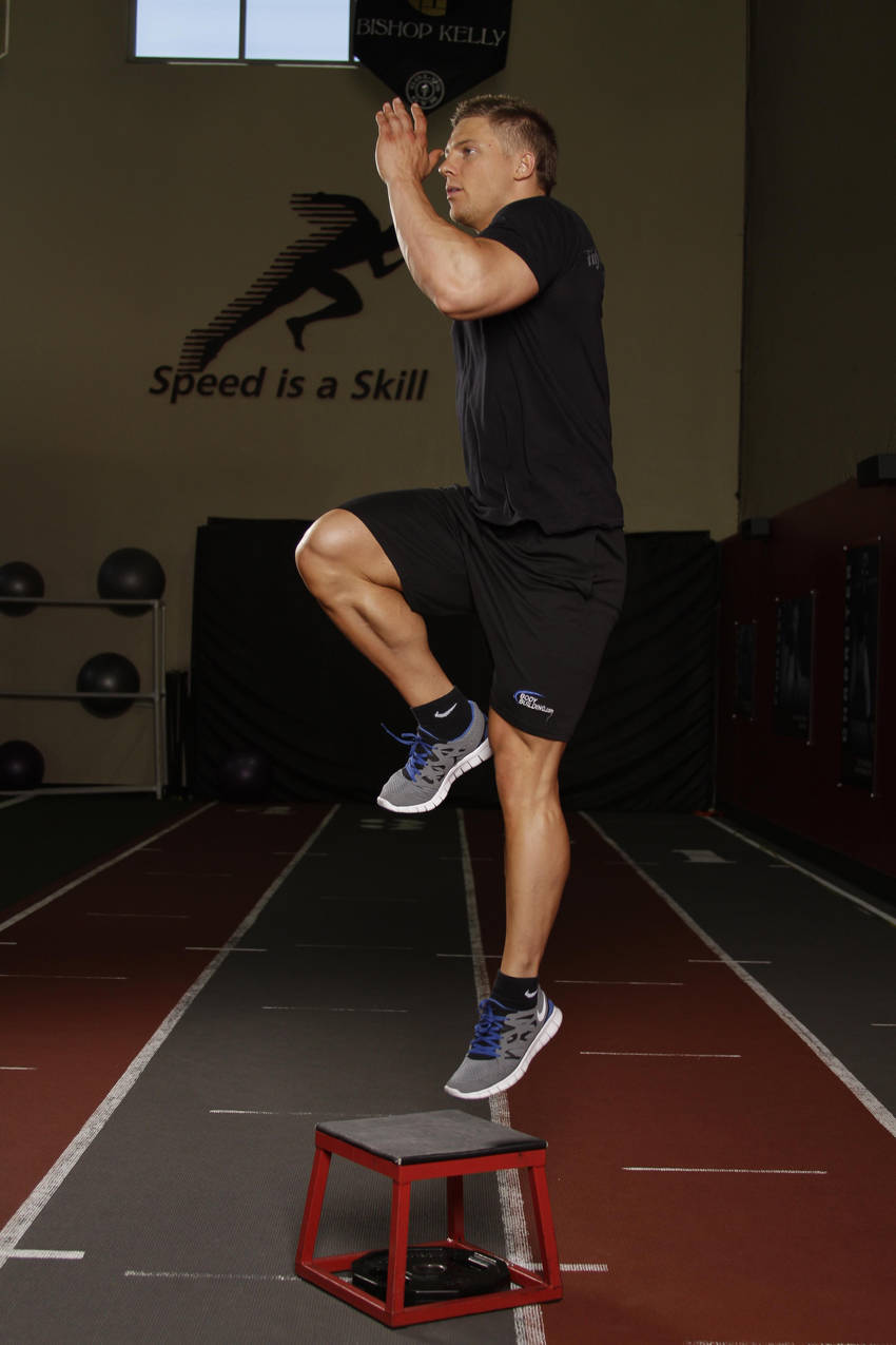 Alternative demonstration of Single Leg Push-off exercise