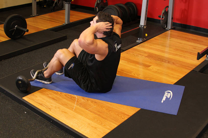 Alternative demonstration of Sit-Up exercise