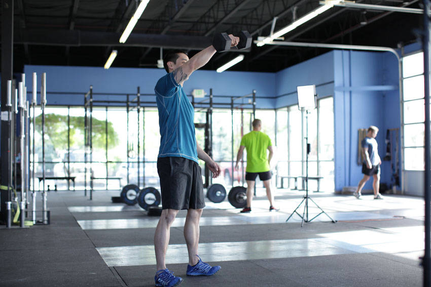 Alternative demonstration of Vertical Swing exercise